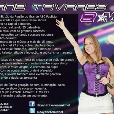 Dayane Tavares e Michel