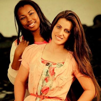 Gislaine e Suelen