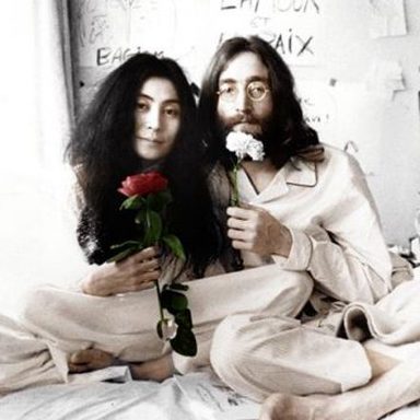 John Lennon and Yoko Ono