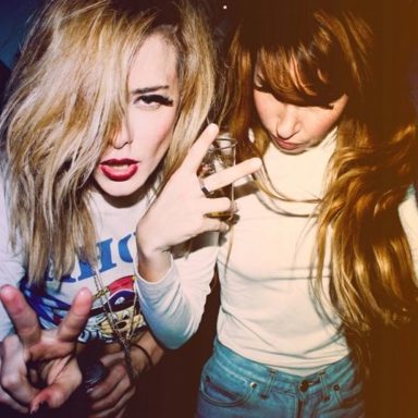 Rebecca and Fiona