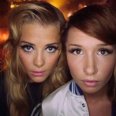 Rebecca and Fiona